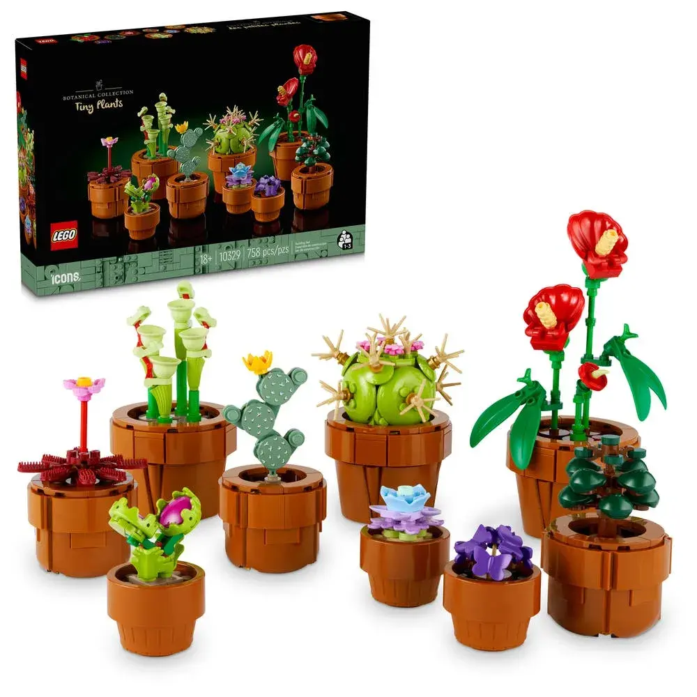 LEGO Icons 10329 Tiny Plants box front