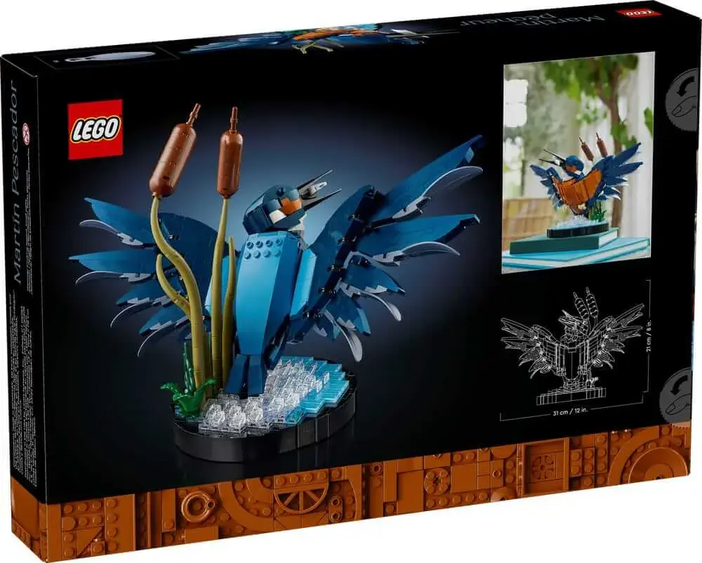 LEGO Icons 10331 Kingfisher Bird box front