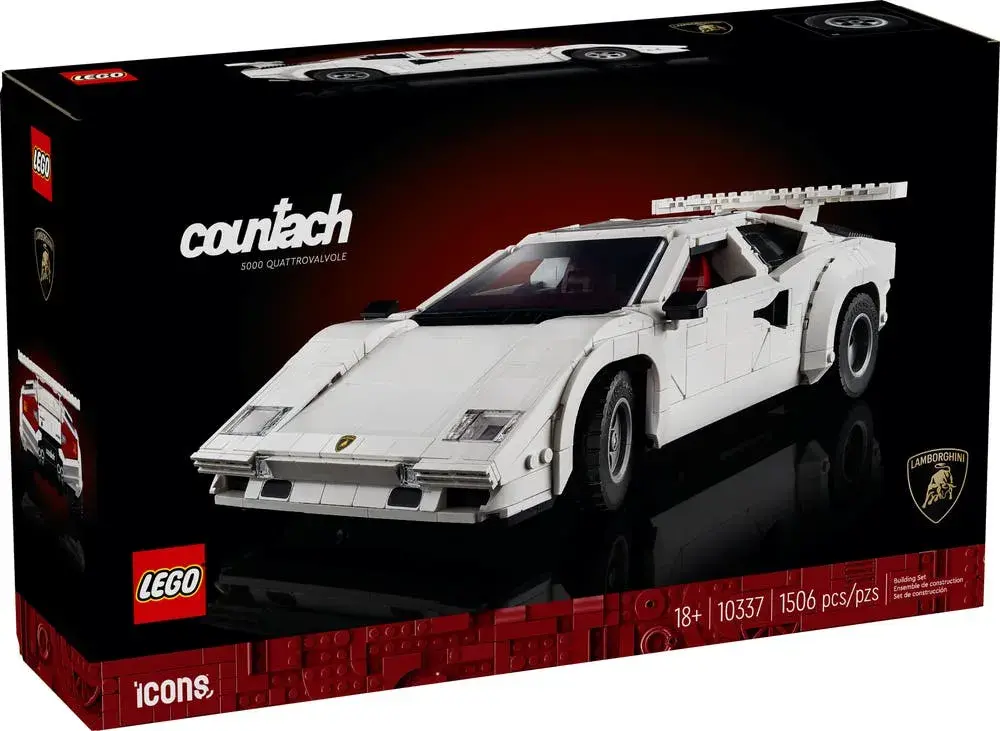 LEGO Icons 10337 Lamborghini Countach 5000 Quattrovalvole box front