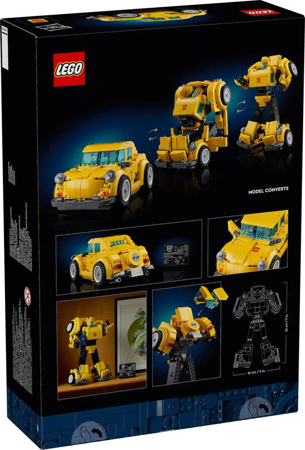 LEGO Icons 10338 Bumblebee box back