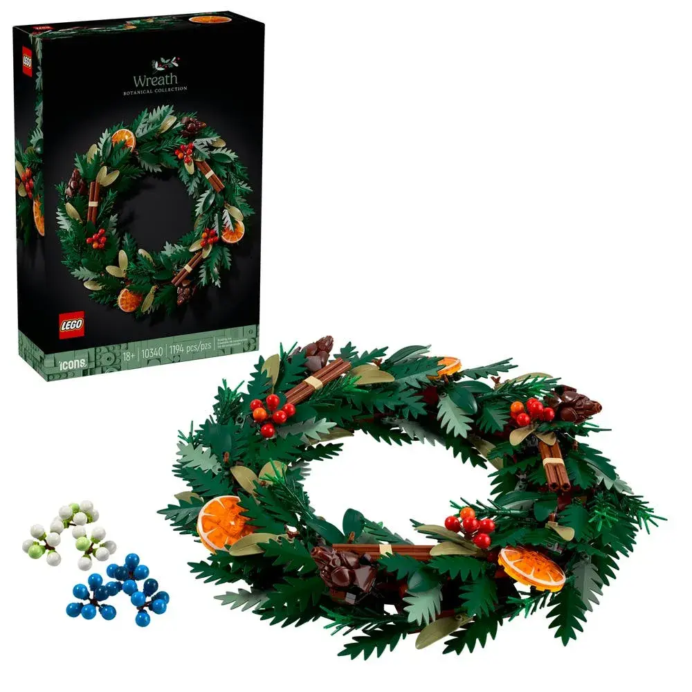 LEGO Icons 10340 Wreath box front