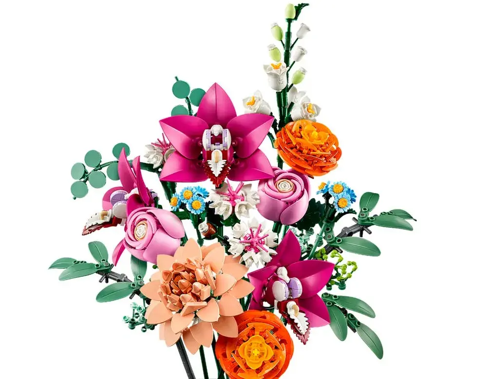 LEGO Icons 10342 Pretty Pink Flower Bouquet