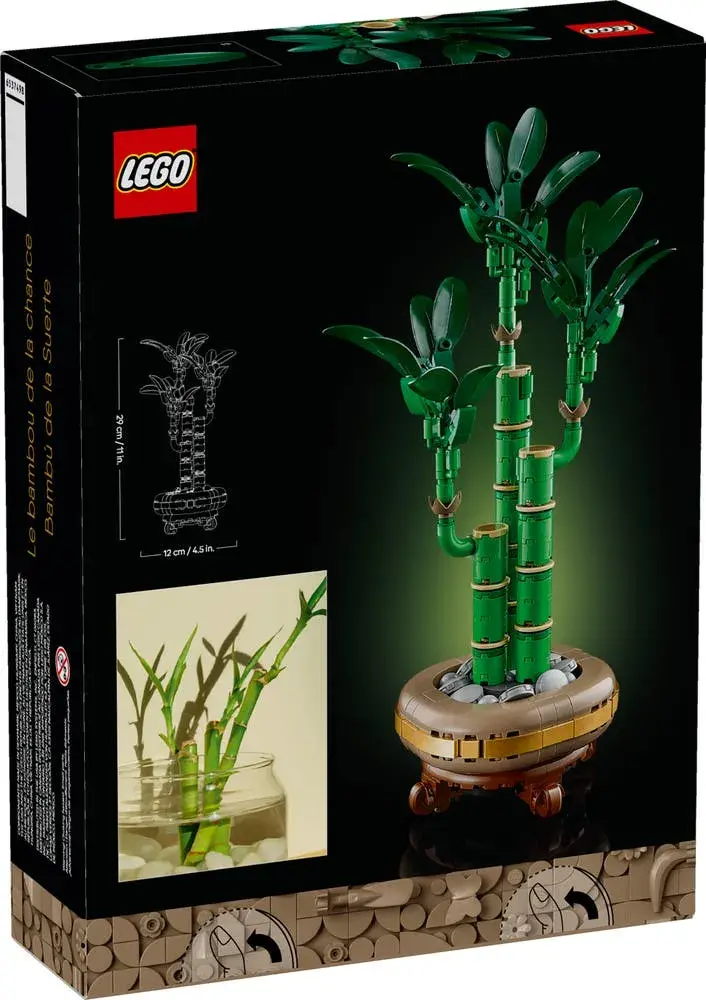 LEGO Icons 10344 Lucky Bamboo box back