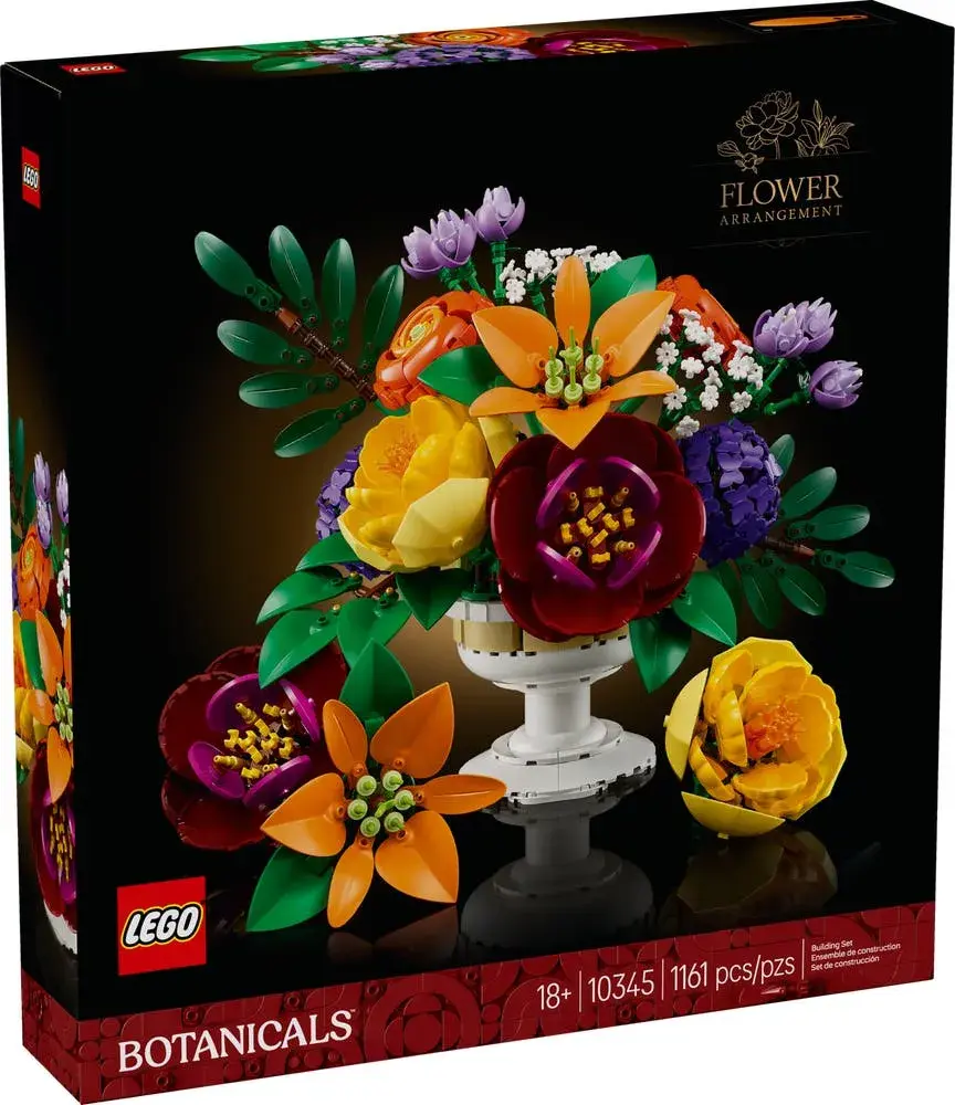 LEGO Icons 10345 Flower Arrangement box front