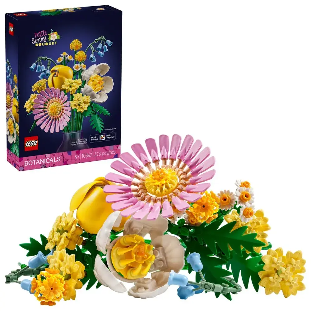 LEGO Icons 10347 Petite Sunny Bouquet box front