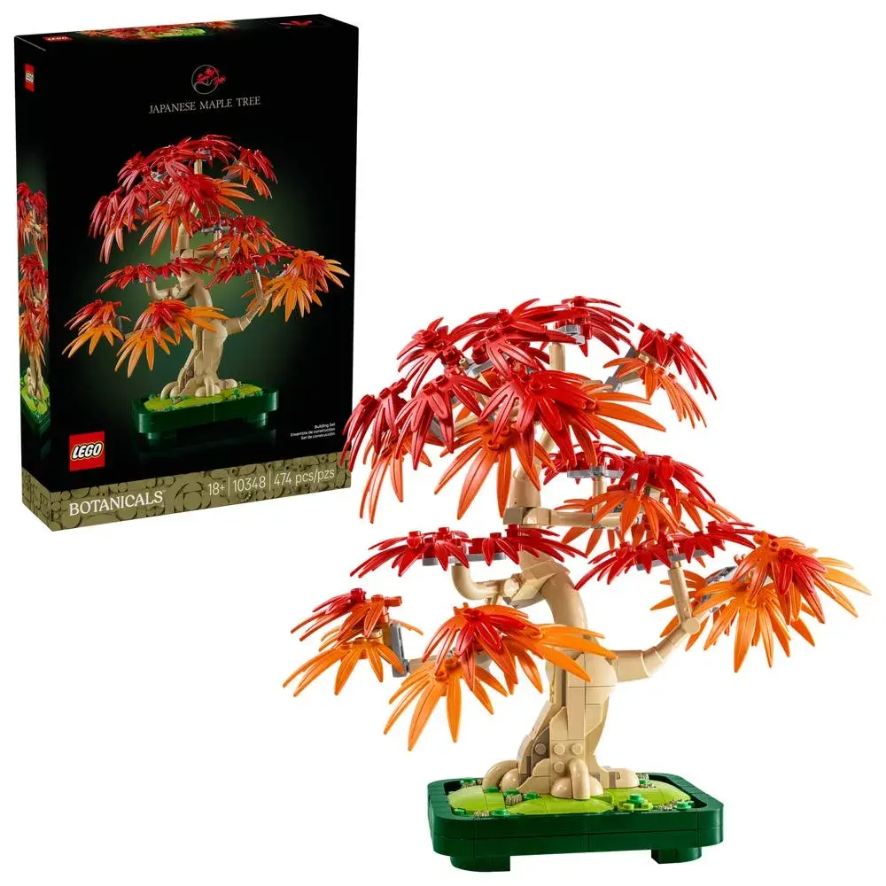 LEGO Icons 10348 Japanese Red Maple Bonsai Tree box front