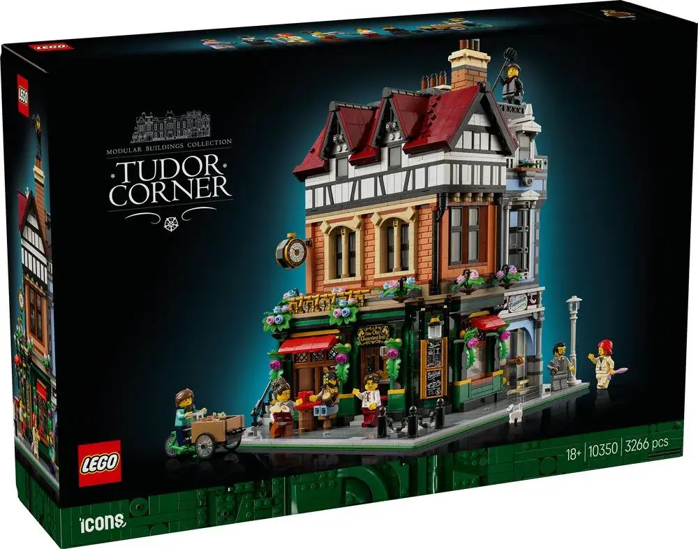 LEGO Icons 10350 Tudor Corner box front
