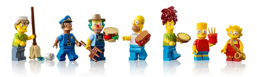 LEGO Icons 10352 The Simpsons: Krusty Burger details