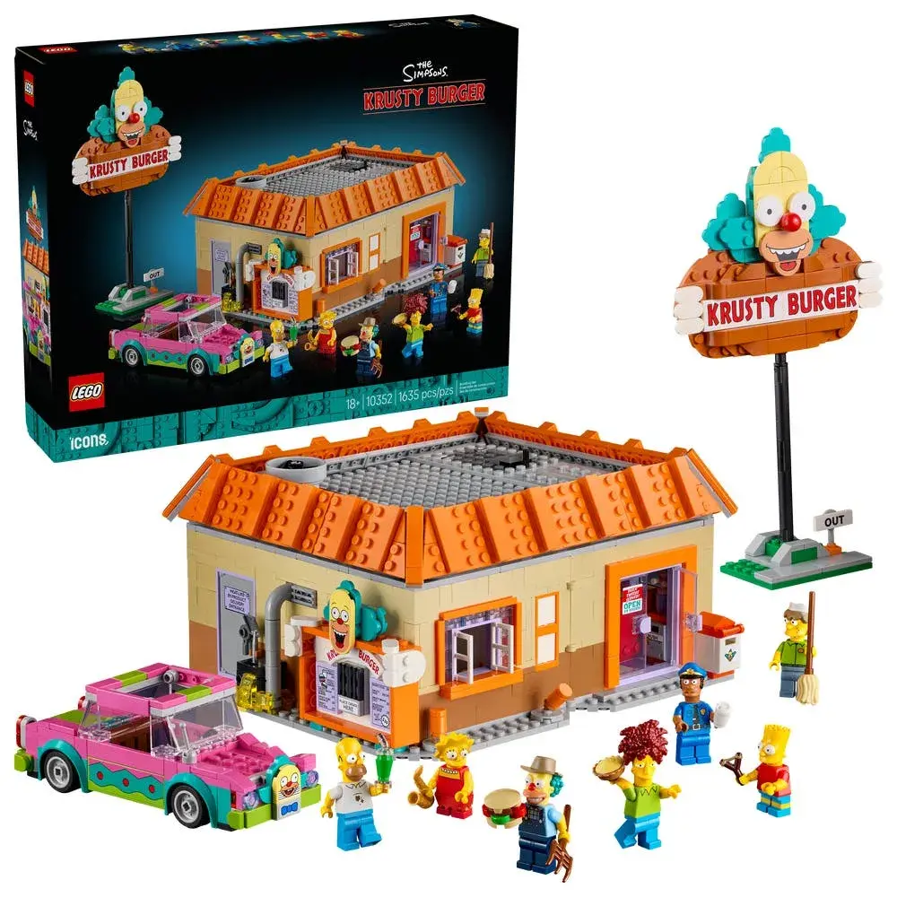 LEGO Icons 10352 The Simpsons: Krusty Burger