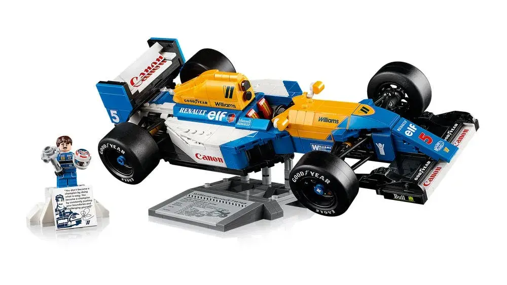 LEGO Icons 10353 Williams Racing FW14B & Nigel Mansell