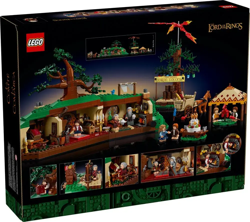 LEGO Icons 10354 The Lord of the Rings: The Shire box front
