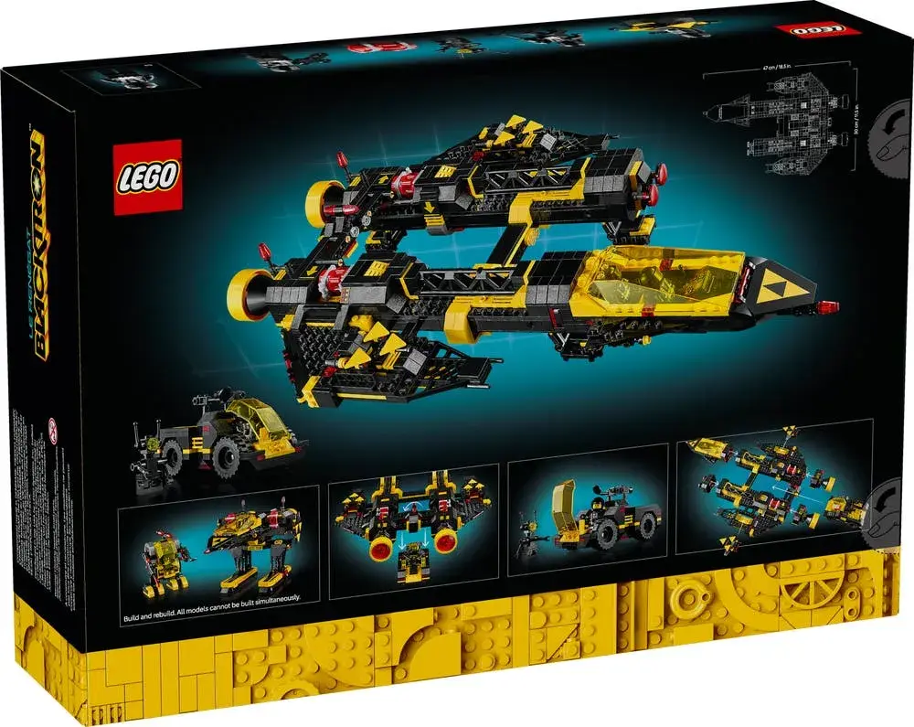 LEGO Icons 10355 Blacktron Renegade box back
