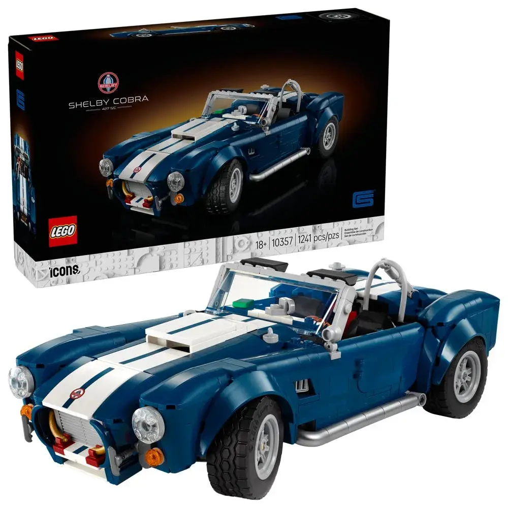 LEGO Icons 10357 Shelby Cobra 427 S/C box front