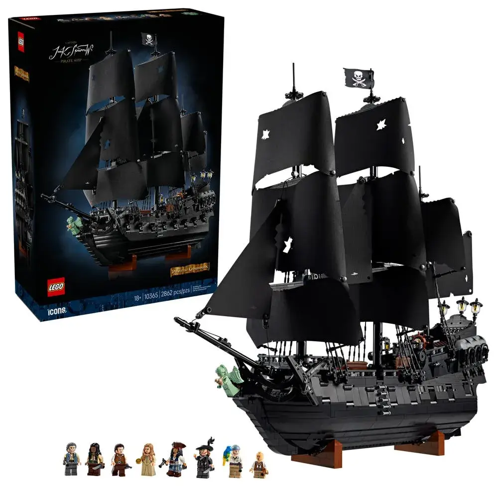 LEGO Icons 10365 Captain Jack Sparrow's Pirate Ship box front