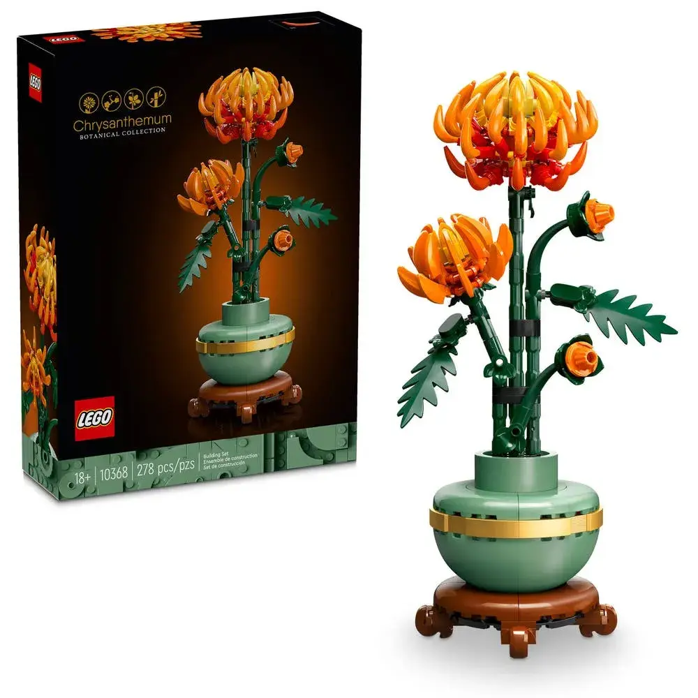 LEGO Icons 10368 Chrysanthemum box front