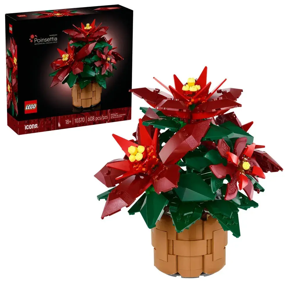 LEGO Icons 10370 Poinsettia box front