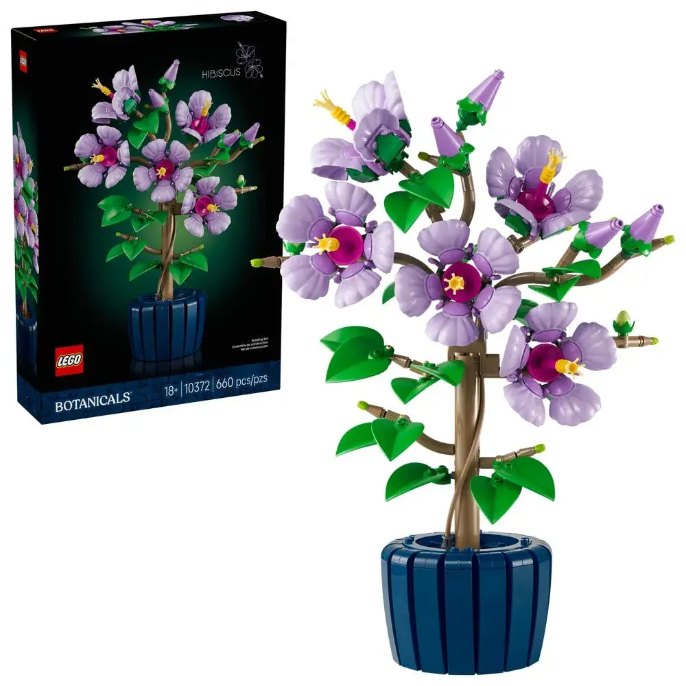 LEGO Icons 10372 Hibiscus box front