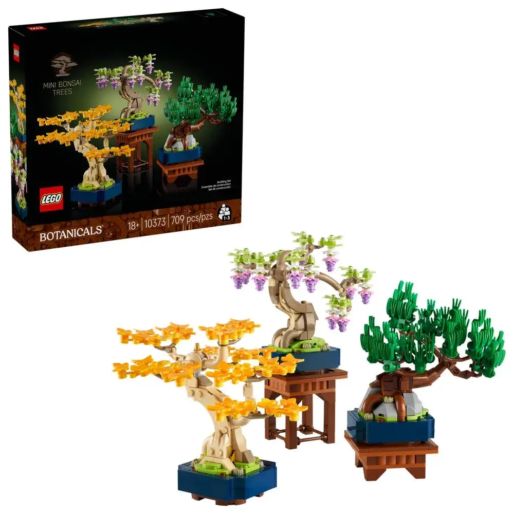LEGO Icons 10373 Mini Bonsai Trees box front