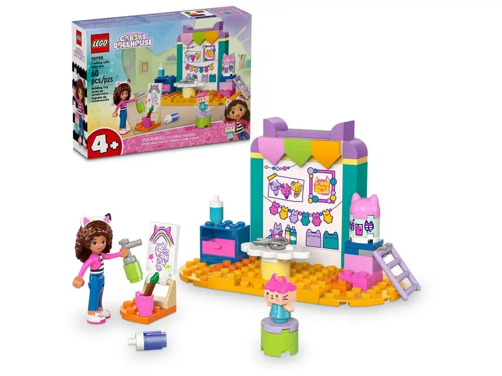 LEGO Gabby's Dollhouse 10795 Crafting with Baby Box box front