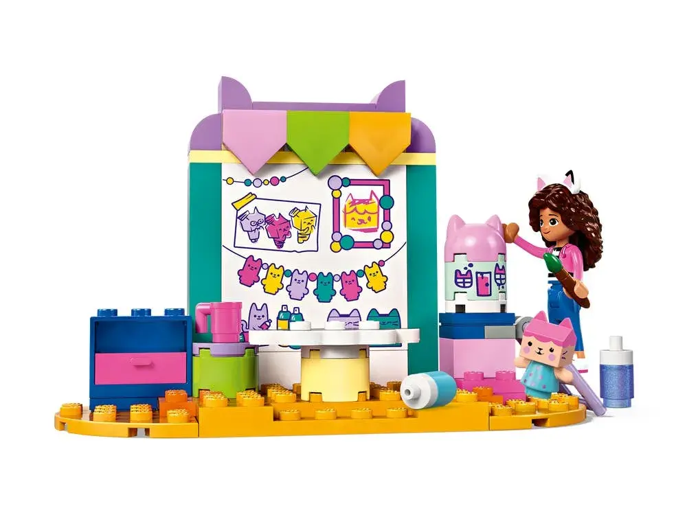LEGO Gabby's Dollhouse 10795 Crafting with Baby Box details