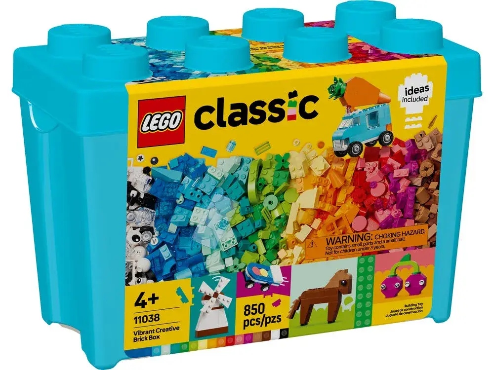 LEGO Classic 11038 Vibrant Creative Brick Box box front