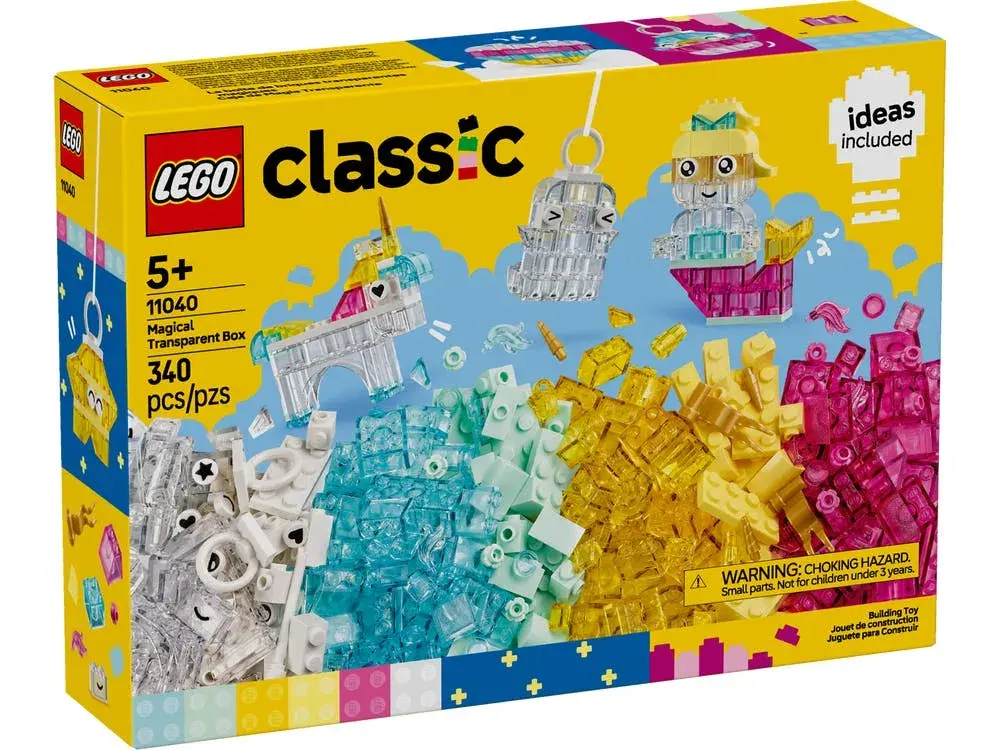 LEGO Classic 11040 Magical Transparent Box box front