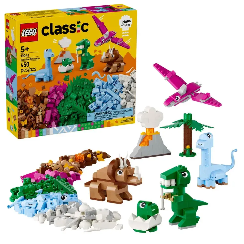 LEGO Classic 11041 Creative Dinosaurs box front