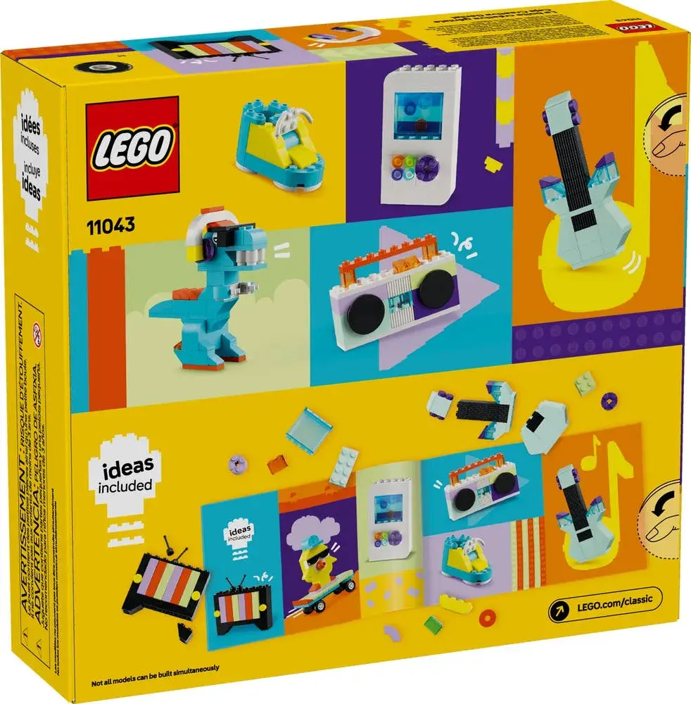 LEGO Classic 11043 Cool Creative Box box back