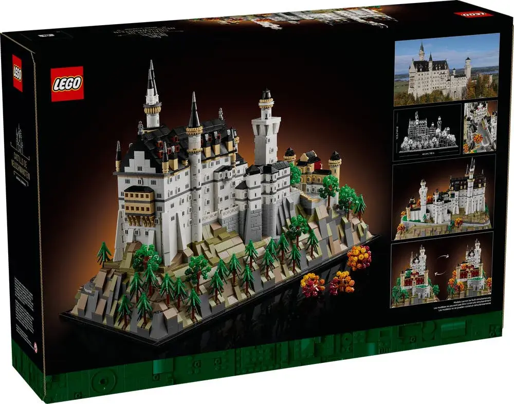 LEGO Architecture 21063 Neuschwanstein Castle box front