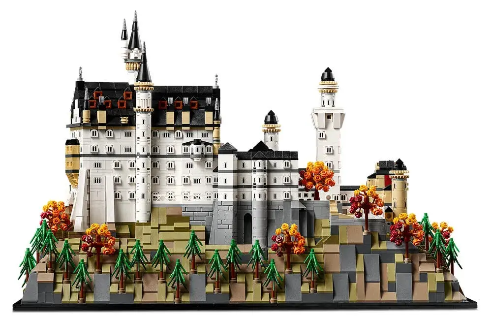 LEGO Architecture 21063 Neuschwanstein Castle box back