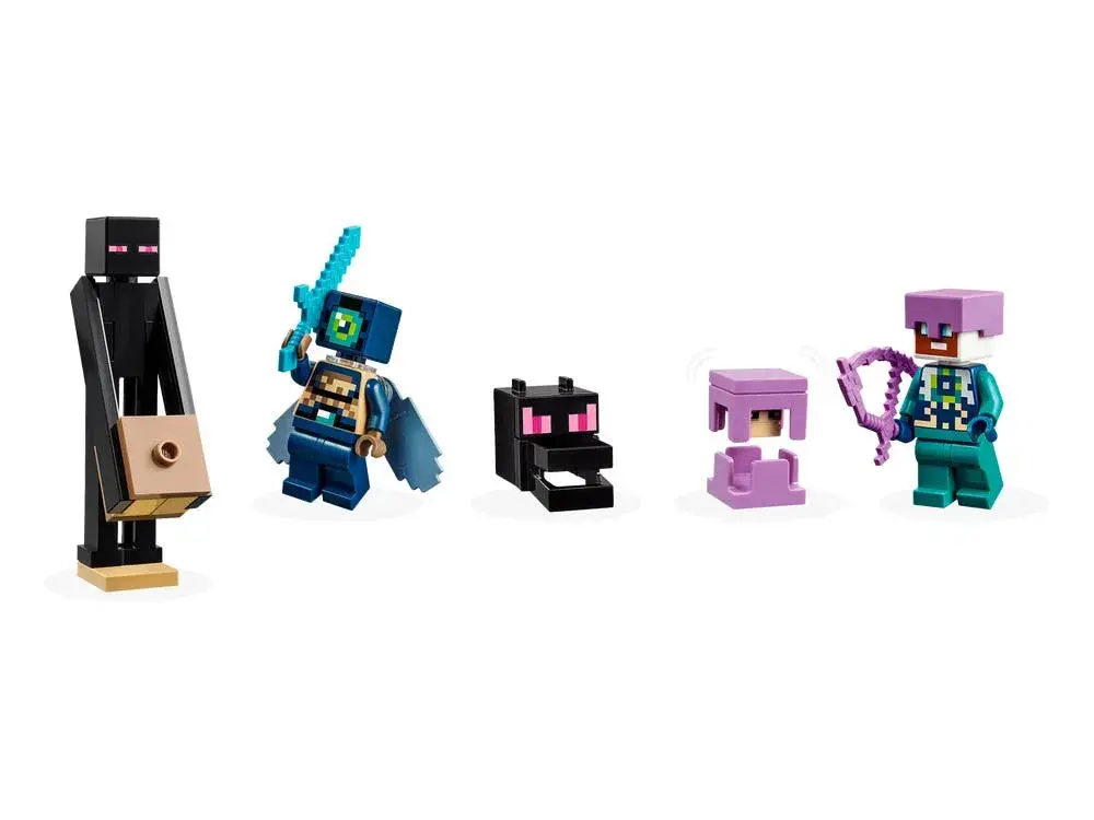 LEGO Minecraft 21264 The Ender Dragon and End Ship details