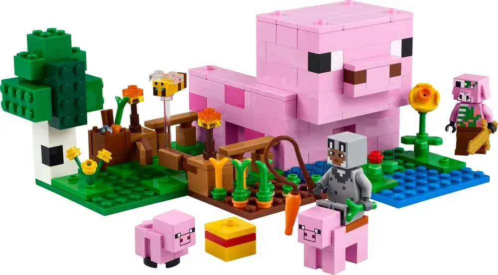 LEGO Minecraft 21268 The Baby Pig House