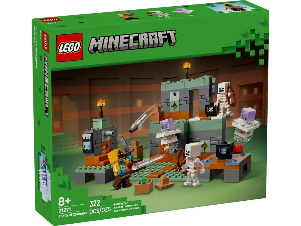 LEGO Minecraft 21271 The Trial Chamber box front