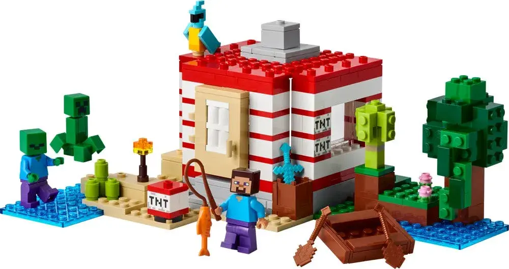 LEGO Minecraft 21275 The TNT Jungle House