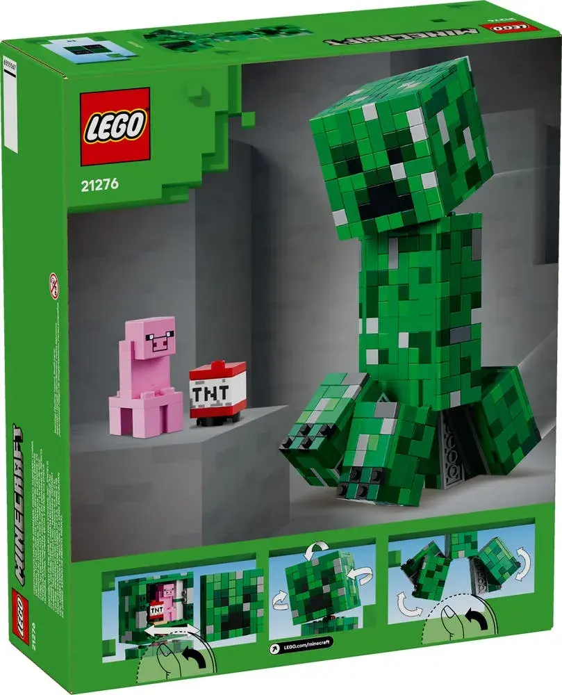 LEGO Minecraft 21276 The Creeper box back