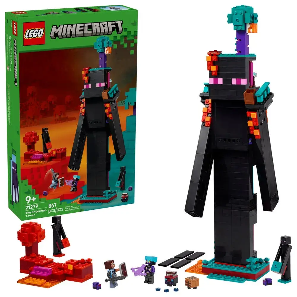 LEGO Minecraft 21279 The Enderman Tower box front