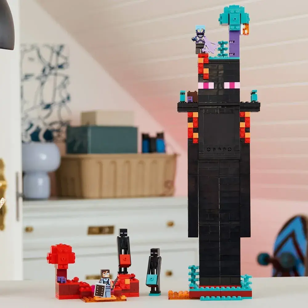 LEGO Minecraft 21279 The Enderman Tower details