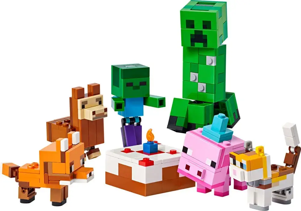 LEGO Minecraft 21281 Baby Pig's Birthday Celebration