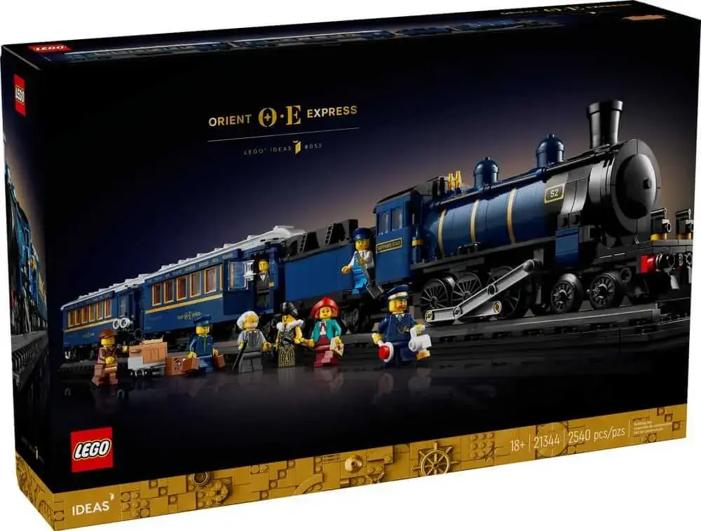 LEGO Ideas 21344 The Orient Express Train box front