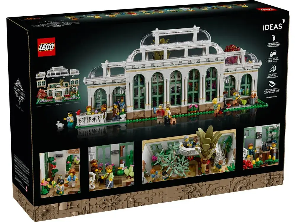 LEGO Ideas 21353 The Botanical Garden box front