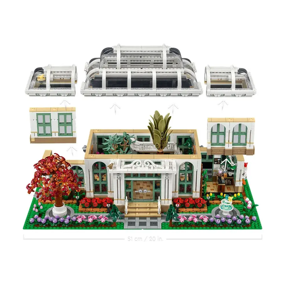 LEGO Ideas 21353 The Botanical Garden box back