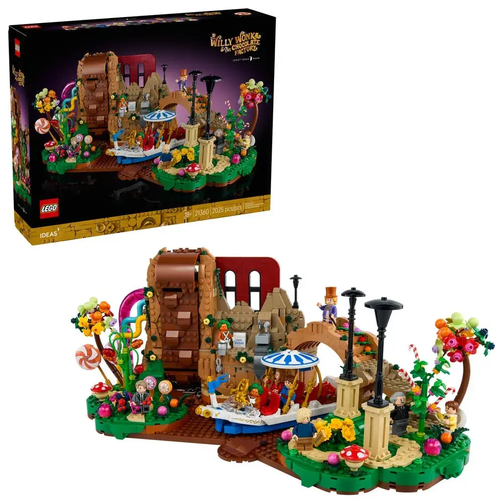 LEGO Ideas 21360 Willy Wonka & the Chocolate Factory box front