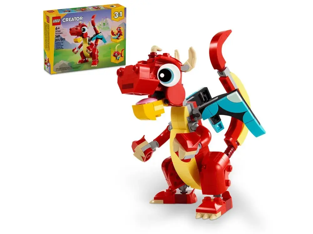 LEGO Creator 31145 Red Dragon box front