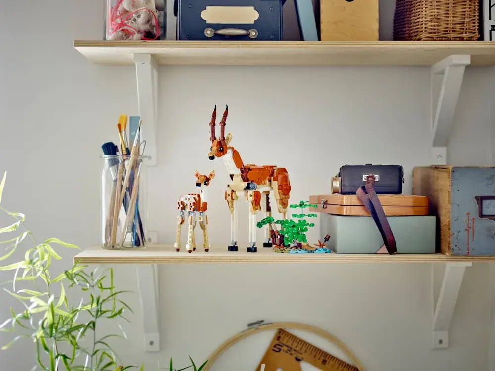 LEGO Creator 31150 Wild Safari Animals box back