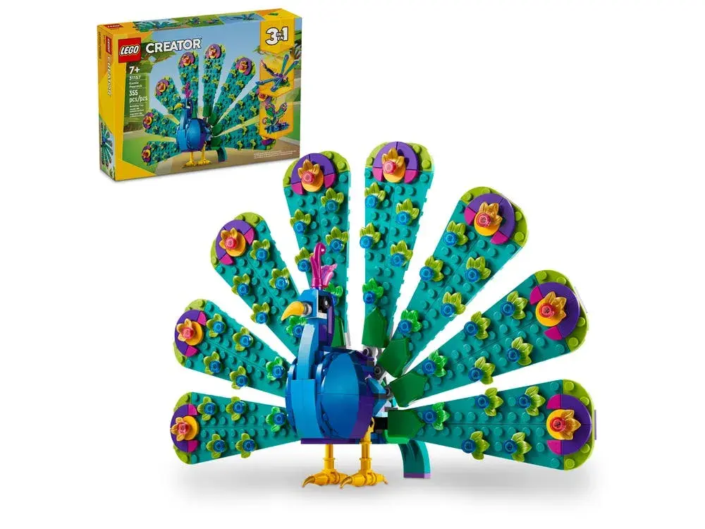 LEGO Creator 31157 Exotic Peacock box front
