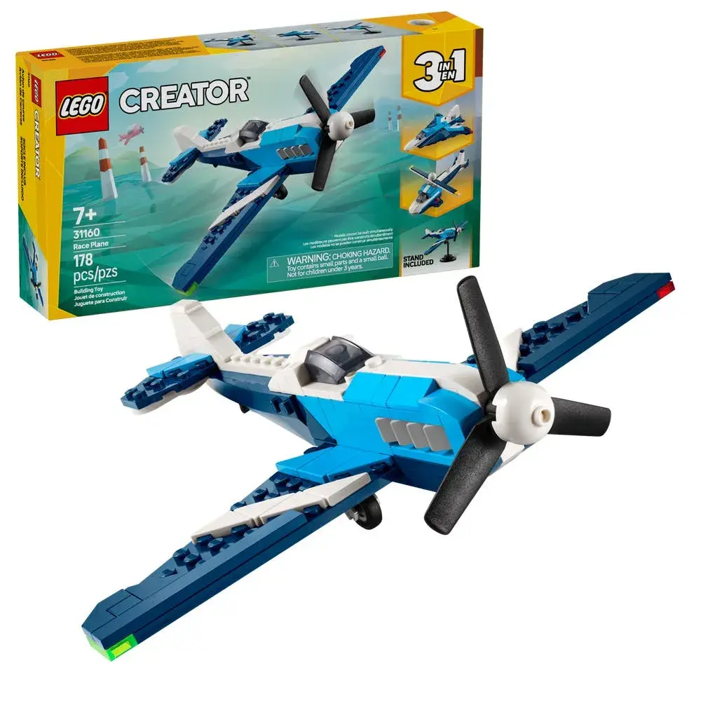 LEGO Creator 31160 Aircraft: Race Plane box front