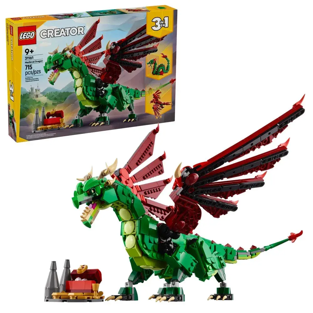 LEGO Creator 31161 Medieval Dragon box front