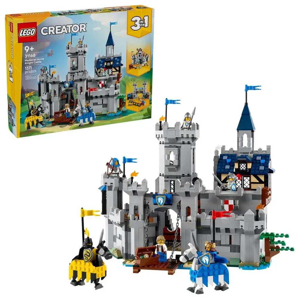 LEGO Creator 31168 Medieval Horse Knight Castle box front