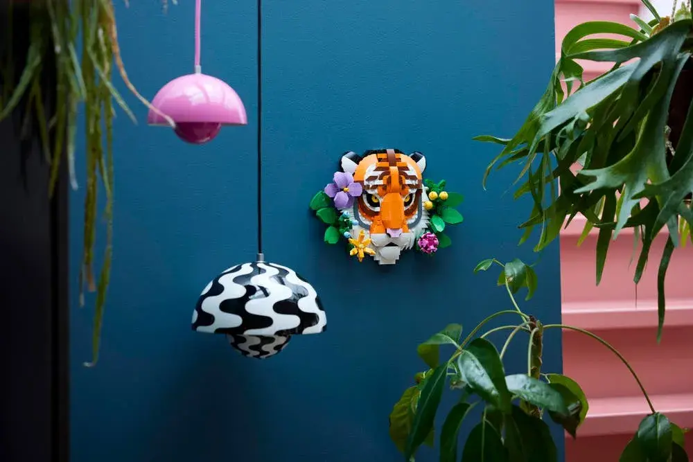 LEGO Art 31217 The Fauna Collection - Tiger details