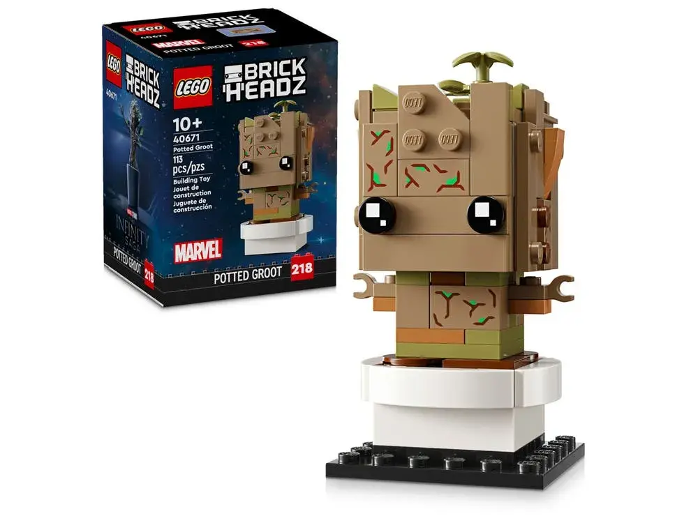 LEGO BrickHeadz 40671 Potted Groot box front